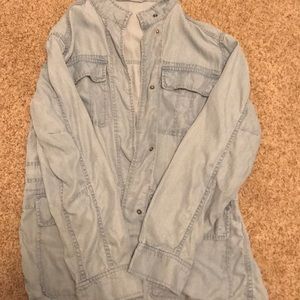 Soft Blue Gap Jacket